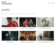 Tablet Screenshot of gijsveerhoek.nl